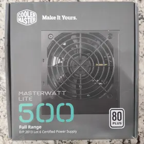 Mpx-5001-acaaw Cooler Master Watt Lite 500w 20 4 Pin Atx Power Supply