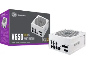 Mpy-650v-agbag-us Cooler Master V650 Gold V2 White Edition Full Modular 650w 80