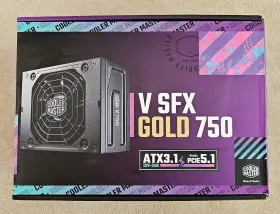 Mpy-7501-sfhagv-3u1 Cooler Master V Sfx Gold 750 Watts Atx 3.1 Modular Psu - Barely Used