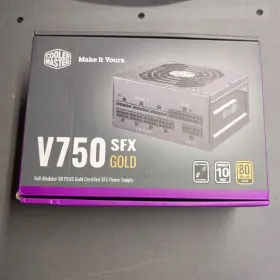 Mpy-7501-sfhagv-uk Cooler Master 750w V750 Sfx Gold Psu Fully Modular Fdb Bearing Fan 80