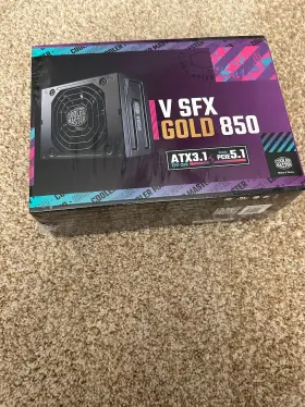 Mpy-8501-sfhagv-3u1 Cooler Master V Sfx 850w 80 Plus Gold Atx 3.1 Power Supply 3us Plug