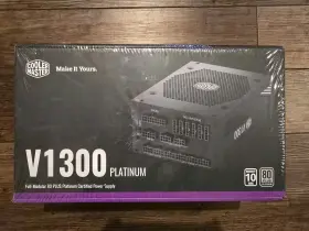 Mpzd001afbapvcn Cooler Master New V1300 1300w 80 Plus Platinum Power Supply Unit