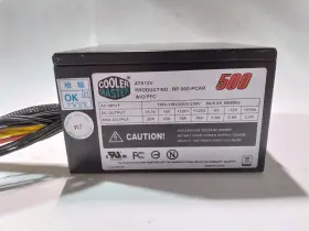 Rp-500-pcar Cooler Master Rp500pcar 500w Desktop Power Supply #0044