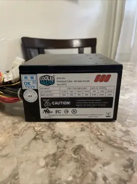 Rp-600-pcar Cooler Master Rp600pcar Extreme Power 600w Atx 12v Supply