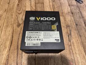 Cooler Master Rs-a00-afba-g1-wo V1000 Psu 80 Plus Gold Certified 1000w Atx Power Supply Modular