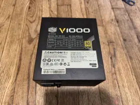 Rs-a00-afba-g1-wo Cooler Master V1000 Psu 80 Plus Gold Certified 1000w Atx Power Supply Modular