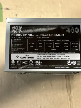Rs-460-psar-13 Cooler Master Rs460psar13 Atx 12v 460w Power Supply