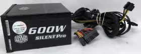 Rs-600-amba-d3 Cooler Master Rs600ambad3 Coolermaster Silentpro 600w Semi-modular Power Supply 80 Plus