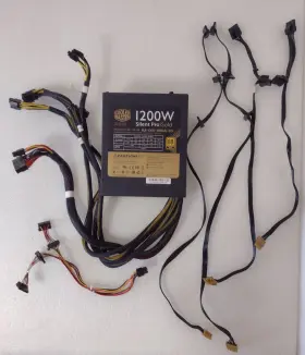 Rs-c00-80ga-d3 Cooler Master Rsc0080gad3 Silent Pro Gold 1200w 80 Plus Power Supply