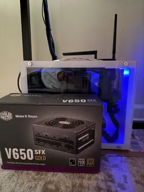V650w Cooler Master Coolermaster Sfx 80 Gold Fully Modular Power Supply
