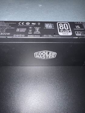 Coolermaster M55740001 Hp 800w 80 Gold Power Supply Psu M55740-001 Used Working