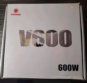 600w Coolmax 895963146298 V-600 140mm Silent Fan Power Supply