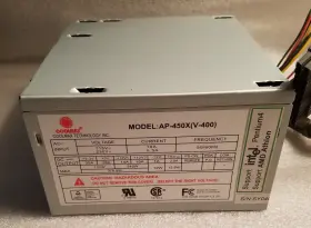 Ap-450x Coolmax V-400 20 4 Pin Atx Desktop Power Supply