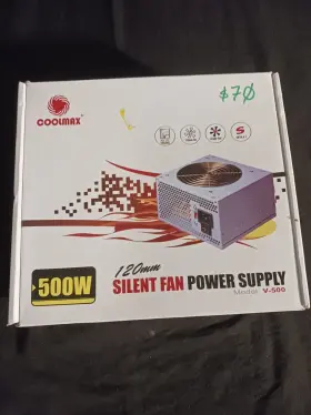 Mq0209012562 Coolmax 500w Sata 150 Ready Power Supply Unit V-500
