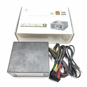 Zp-750b Coolmax 750w Semi-modular Power Supply With Box
