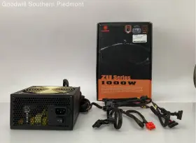 Zu-1000b Coolmax 1000w 80 Plus Bronze Certified Modular Power Supply - Tested