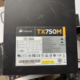 75-001310 Corsair Tx-m Series Tx750m 750w Psu - Black