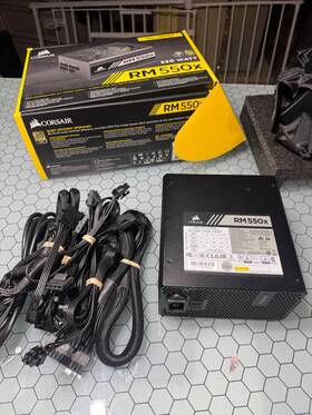 Corsair 75-003442 Rm550x - Modular Atx Computer Power Supply Psu 550 Watt 80 Plus Gold