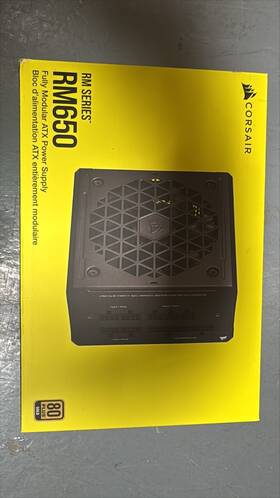 Corsair 840006631040 Rm Series Rm650 80 Plus Gold Fully Modular Atx Power Supply Unit