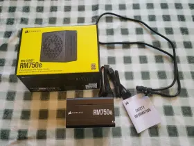 Rm750e Corsair 840006652045 Fully Modular Low-noise Atx Power Supply Pc Computer