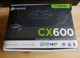 Cx600 Corsair 843591011525 Atx Computer Power Supply 600w Brand New / Open Box