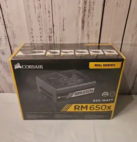 Cp-9020091-na Corsair 843591050661 New Sealed Rm650x 650w Atx Power Supply 80 Plus Gold