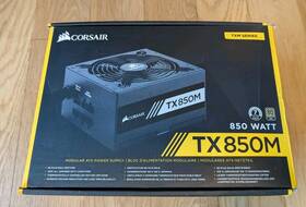 Corsair 843591091046 Tx-m Series Tx850m 80 Gold Certified Psu Modular Atx Power Supply 850w