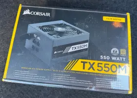 Cp-9020133-na Corsair 843591091282 Tx550m 550 Watt 80 Plus Gold Certified Psu New