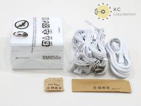 Corsair A8x0g51302wkbn Rm850e 850w Fully Modular Power Supply White