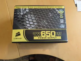 Cmpsu650tx10a Corsair Tx650w Power Supply Cmpsu-650tx 10a