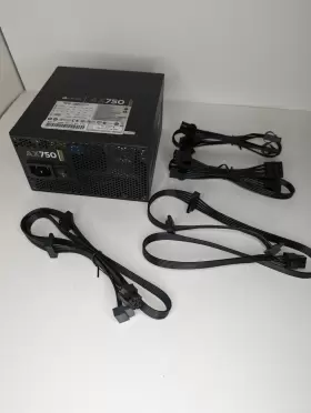 Cmpsu-750ax Corsair Cmpsu750ax Ax750 Gold Power Supply With Cables Tested/ Works
