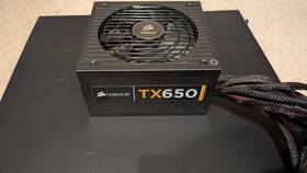 Corsair Cmpsutx650 Tx650 75-001315 650w Desktop Power Supply Unit #0023