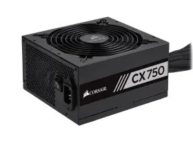 Cp-9020123-na Corsair Cx750 750w 80 Plus Bronze Certified Non-modular Atx Psu - Only