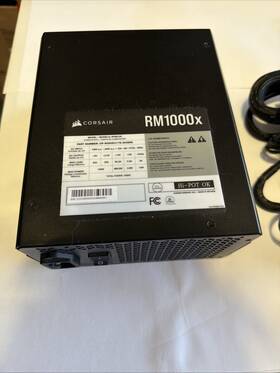 Corsair Cp-9020201/75-003899 Rm1000x 1000w Fully Modular Atx Power Supply - Black