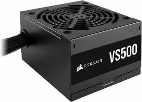 Cp-9020223-na Corsair Vs500 500w Watt 80 Plus Certified Non-modular Atx Psu - Black Rps0031