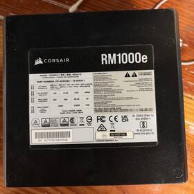 Corsair Cp-9020250 Rm1000e Atx Power Supply Unit 1000w Black Untested No Cables