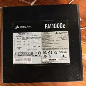 Cp-9020250 Corsair Rm1000e Atx Power Supply Unit 1000w Black Untested No Cables