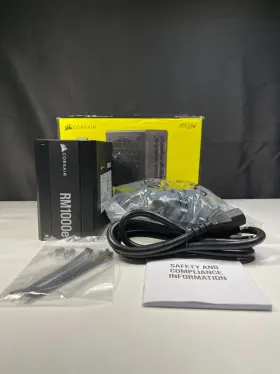 Cp-9020264 Corsair Rps0179 Black Rm1000e Low Noise Fully Modular Atx Power Supply