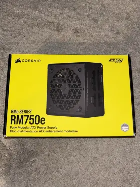 Cp-9020282-na Corsair Rm750e Fully Modular Atx Power Supply 750w 24 Pin Pcie Zero Rpm Mode