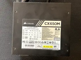 Cp9020103 Corsair Cx Series Cx650m 650w Power Supply - Used Good Condition