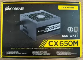 Cp9020103na Corsair Cx Series Cx650m 650w 80 Plus Bronze Modular Power Supply -