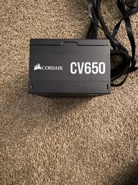 Cv650 Corsair 80 Plus Bronze Non-modular Atx 650 Watt Power Supply