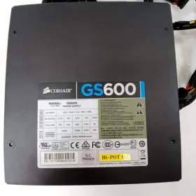 G35-d008379-p200 Corsair Gs600 80 Plus Bronze 600w Non Modular Power Supply