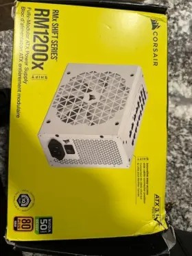 Pscp-rm1200x-wh24 Corsair Rmx Shift White Series Rm1200x 1200 Watt 80 Plus Gold