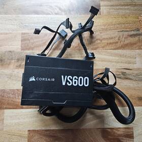 Corsair Rps0038 Vs600 600w Non-modular Atx Power Supply 80 Plus Certified