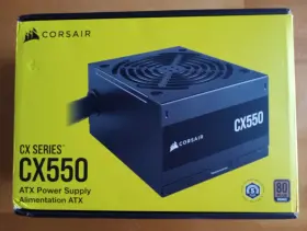 Rps0127 Corsair Cv550 80 Plus Bronze Non Modular Low-noise Atx 550 Watt Power Supply