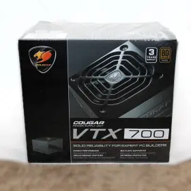 Bs-700 Cougar 871520007905 Vtx 700w Power Supply 80 Bronze Cgr - Black