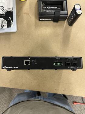 Crestron Pw1830ru Im-rxv1 Use Power Supply Pw-1830ru Cable Not Included