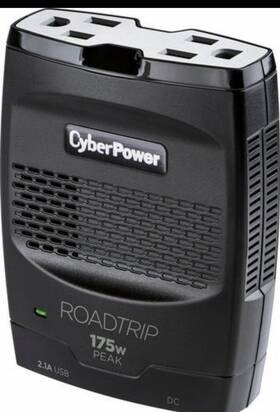 Cyberpower Csp175psu Brand New 175w Vehicle Power Inverter