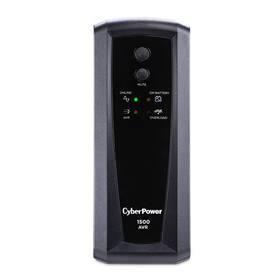 Cyberpower Cyb1500avrt Avr Series 1500va / 900w Simulated Sine Wave Ups 8 Outlets Usb And